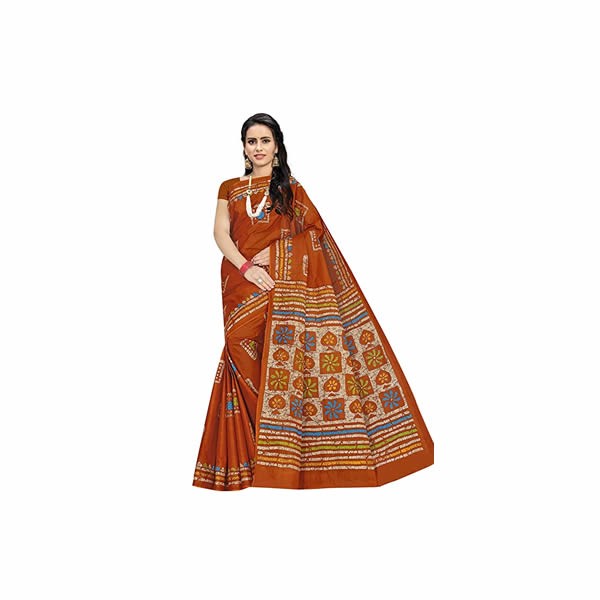 Women's Pure Cotton Saree Without Blouse Piece