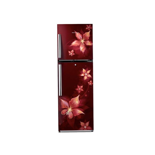Voltas Beko 251 L 2 Star Frost Free Double Door Refrigerator (Emeria Red) (2020) RFF2753ERE