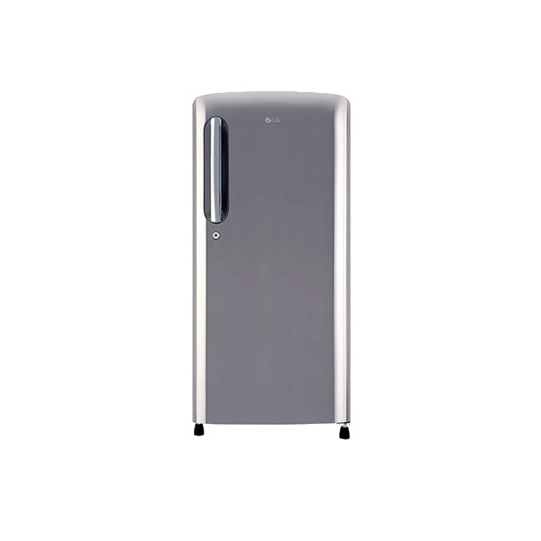 LG 190 L 4 Star Inverter Direct-Cool Single Door Refrigerator (GL-B201APZY, Shiny Steel)
