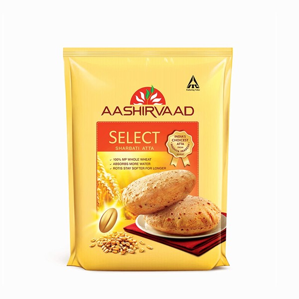 Aashirvaad Select Premium Sharbati Atta, 1kg