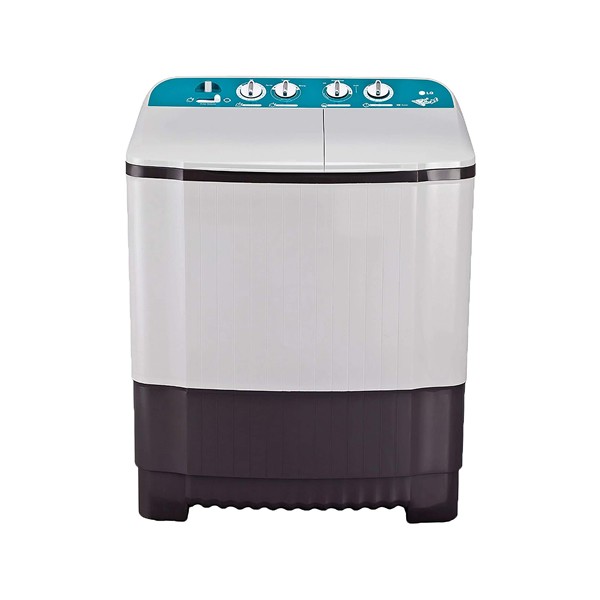 LG 8 Kg Semi-Automatic Top Loading Washing Machine (P6001RG, Dark Grey, Roller Jet Pulsator)