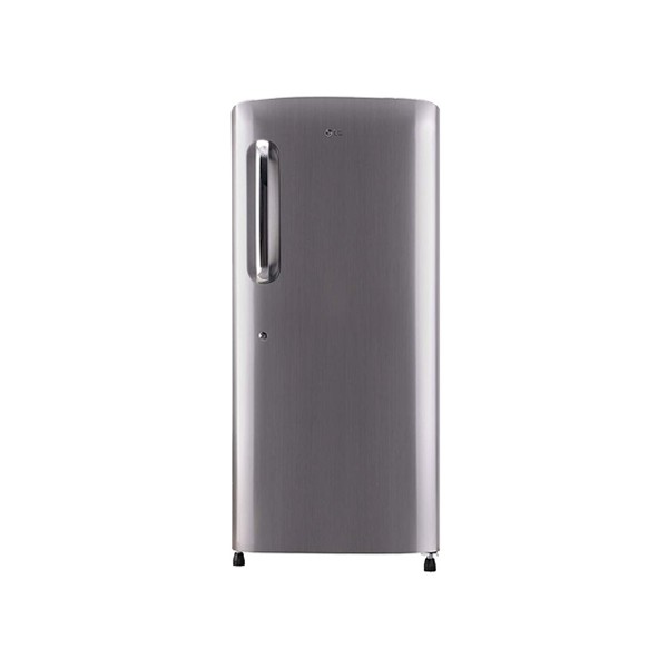 LG 215 L 4 Star Inverter Direct Cool Single Door Refrigerator (GL-B221APZY, Shiny Steel)