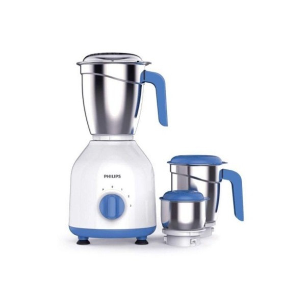 PHILIPS HL7555 600 W 3 600 Watts Jar Mixer Grinder (White)