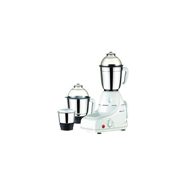 Bajaj GX-8 750W Mixer Grinder with Nutri Pro Feature, 3 Jars, White