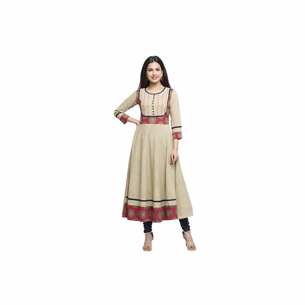 Women's Cotton Regular Kurta