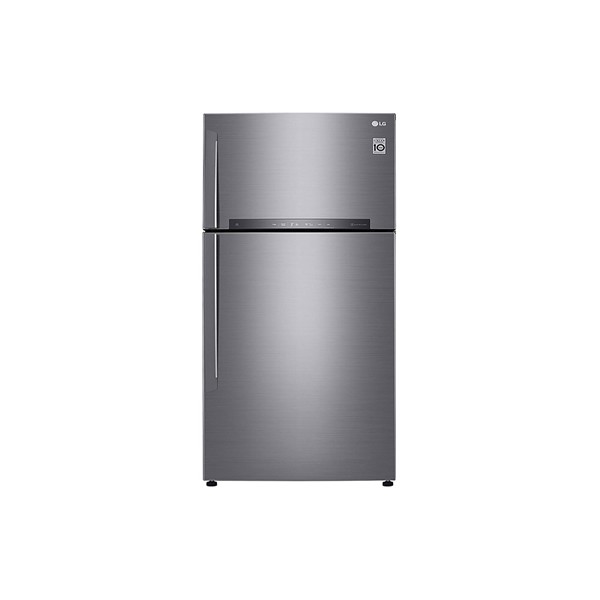 LG 547 L 3 Star Frost-Free Inverter Wi-Fi Hygiene Fresh+ Double Door Refrigerator (GN-H702HLHQ, Shiny Steel, Door Cooling+)